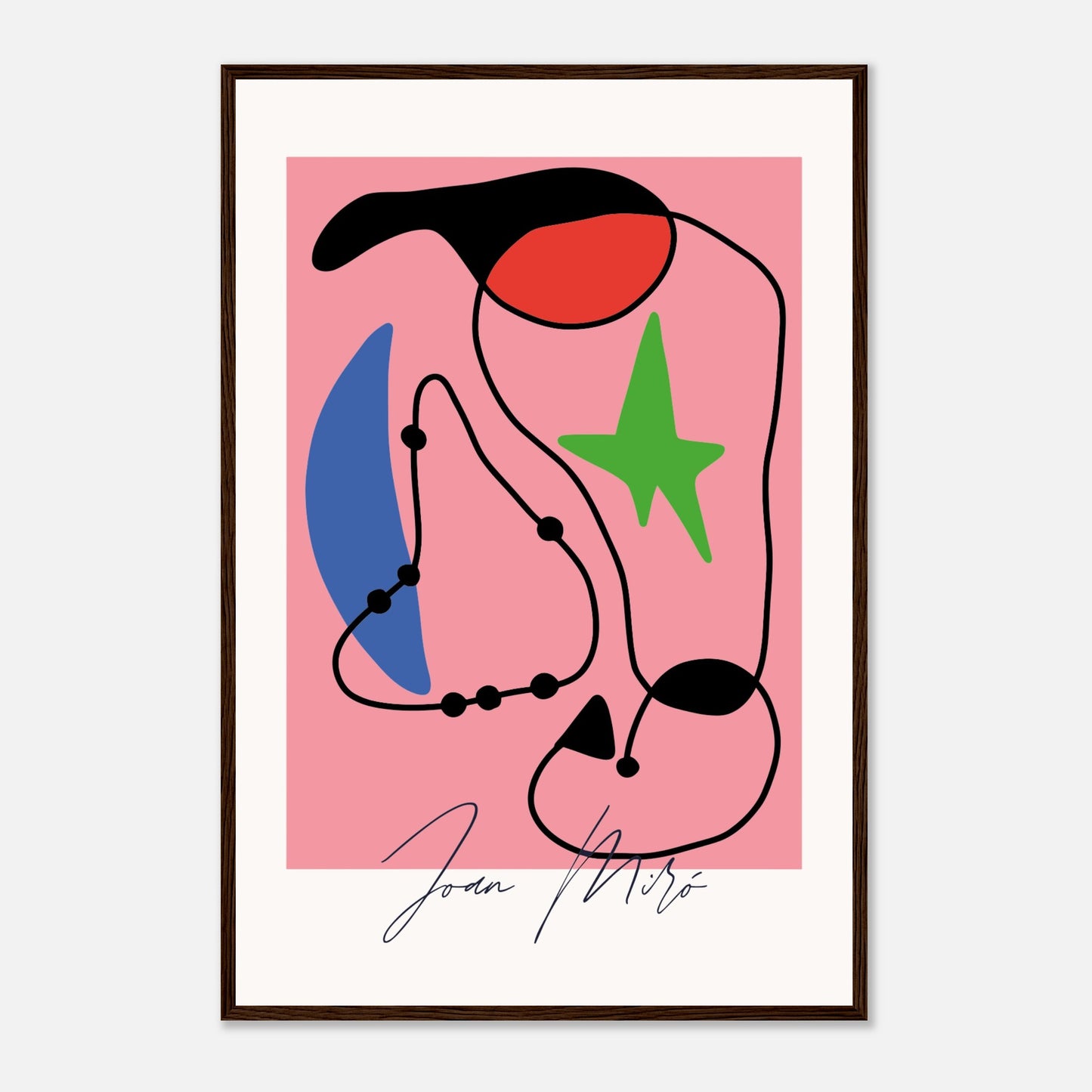 Exposição de Arte Joan Miró Minimalista IX