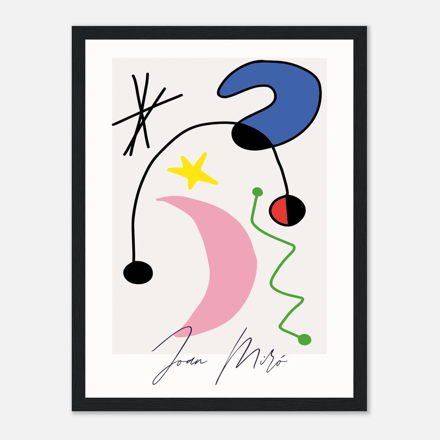 Exposição de Arte Joan Miró Minimalista II