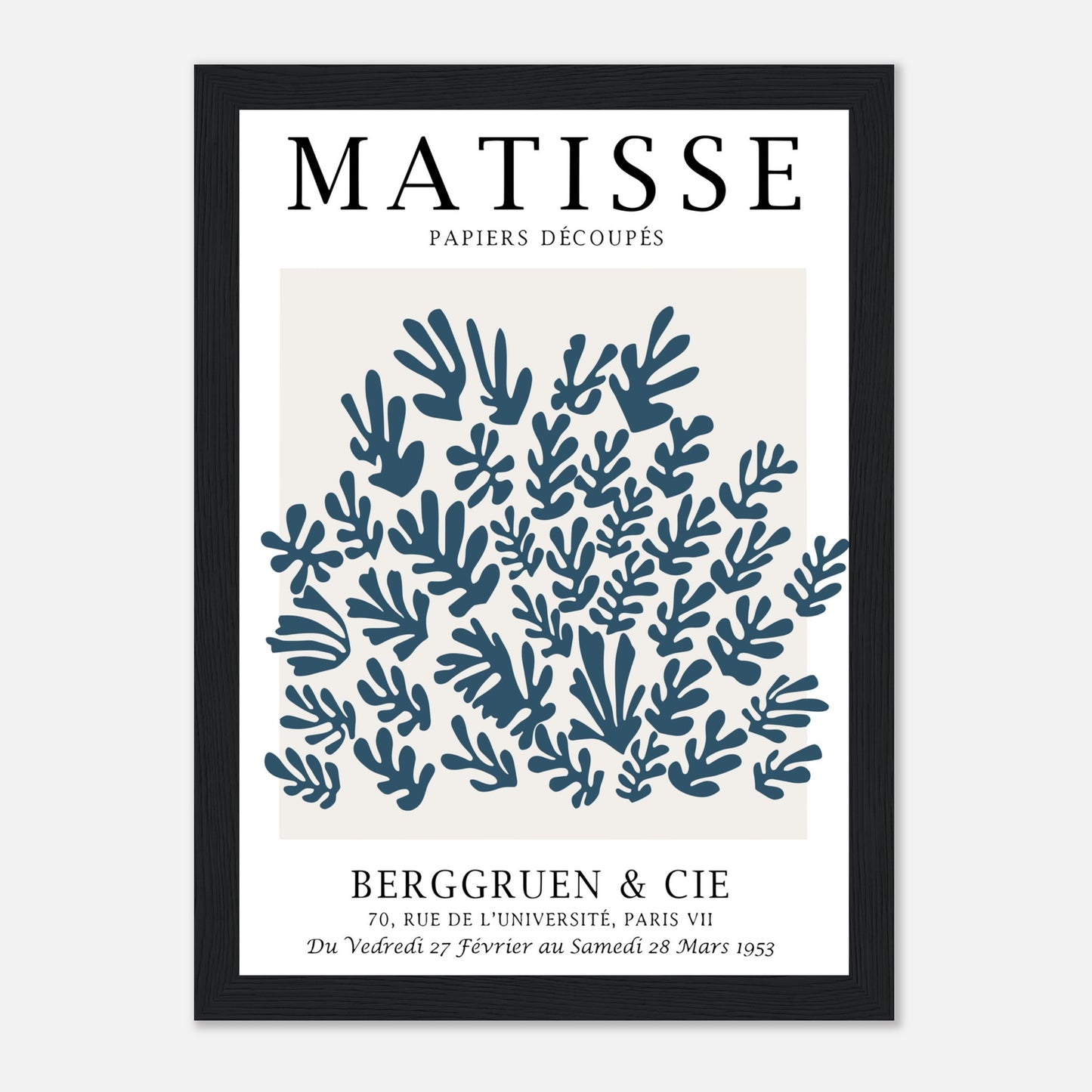 Henri Matisse Papéis Découpés Botanica Natura III