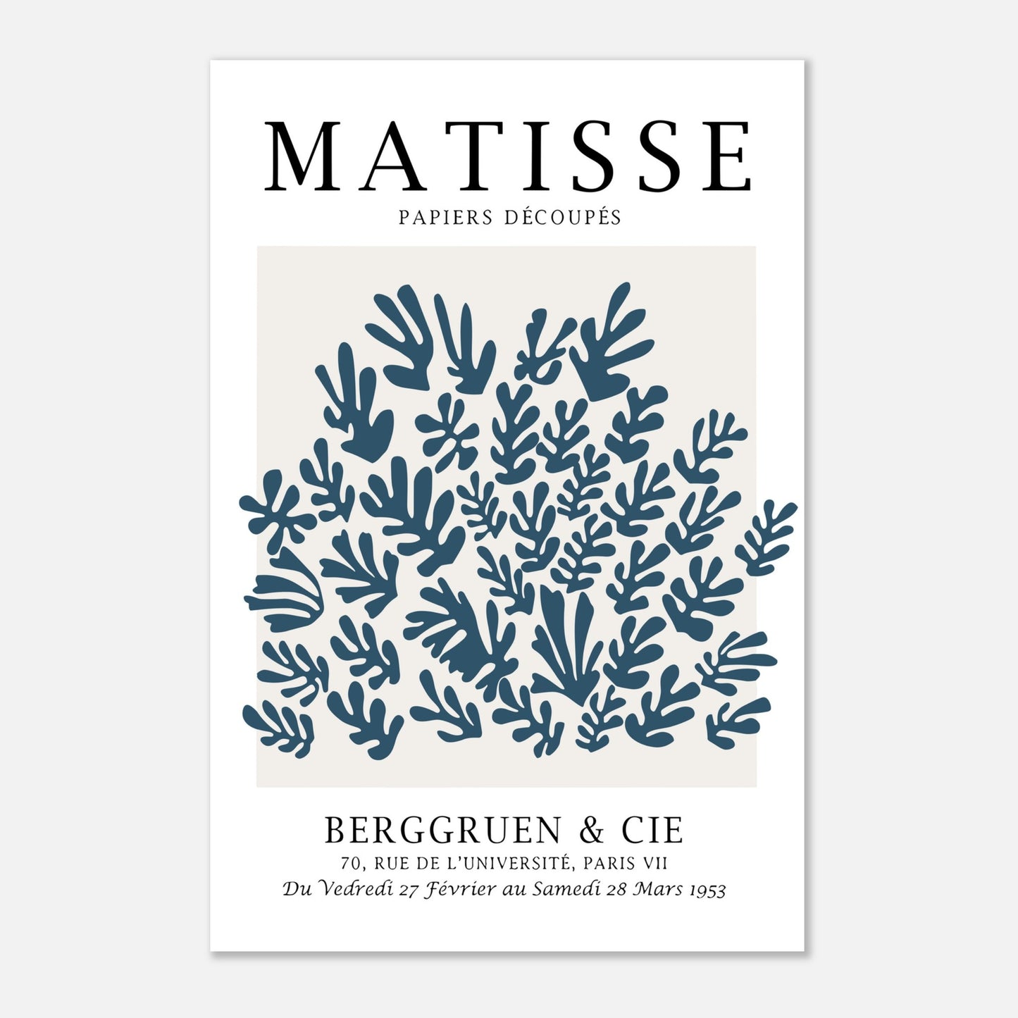 Henri Matisse Papéis Découpés Botanica Natura III