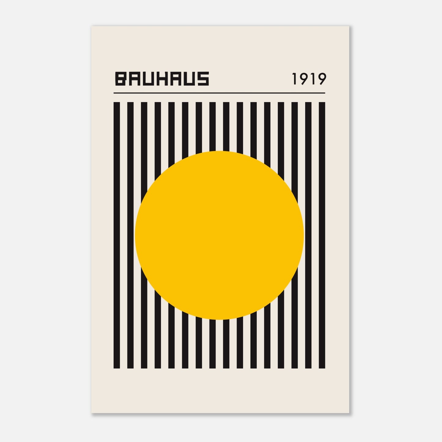 Bauhaus, O nascer do sol, 1919