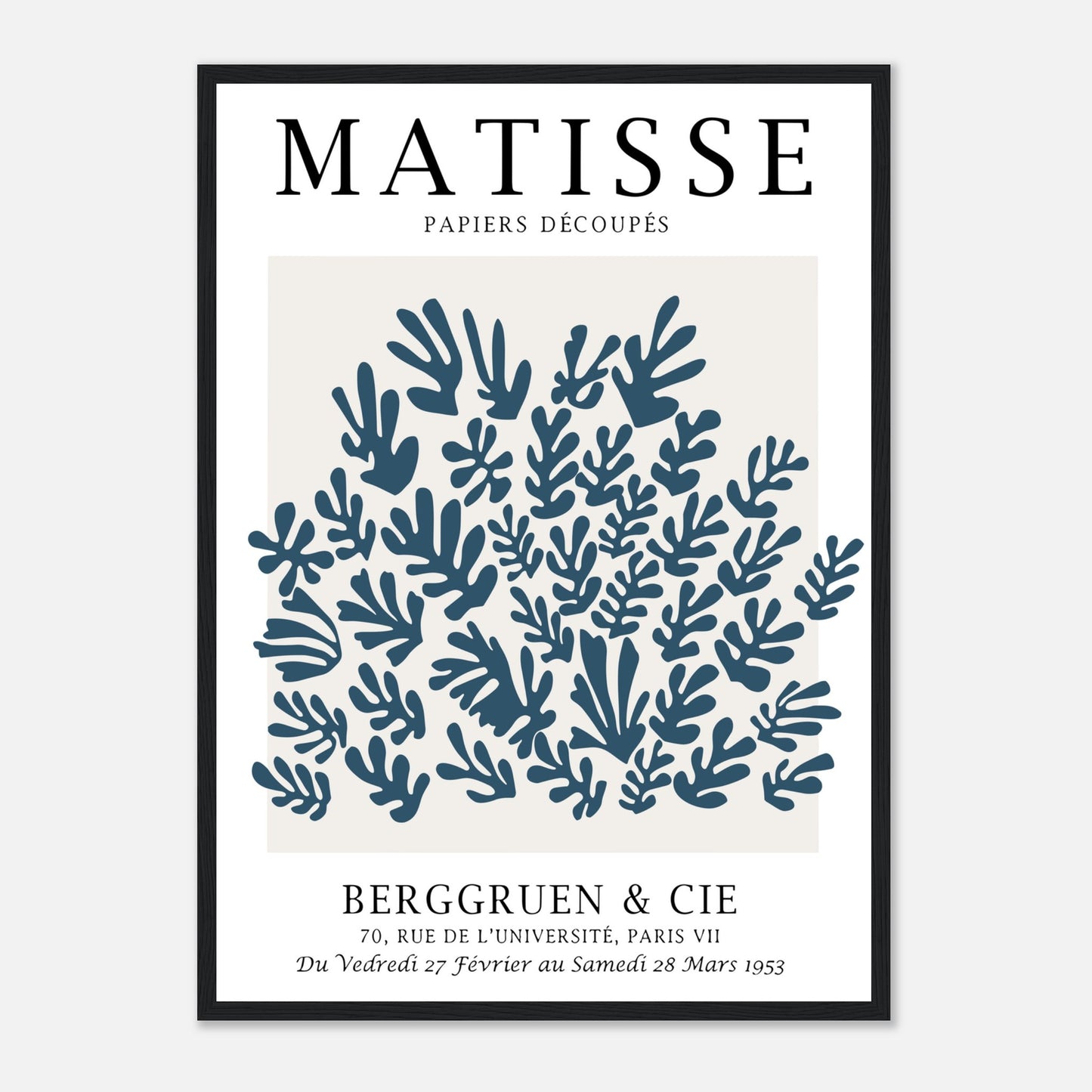 Henri Matisse Papéis Découpés Botanica Natura III