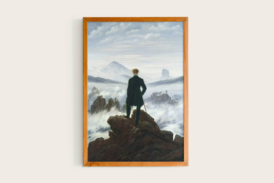 Caspar David Friedrich, The Wanderer above the Sea of Fog, 1818