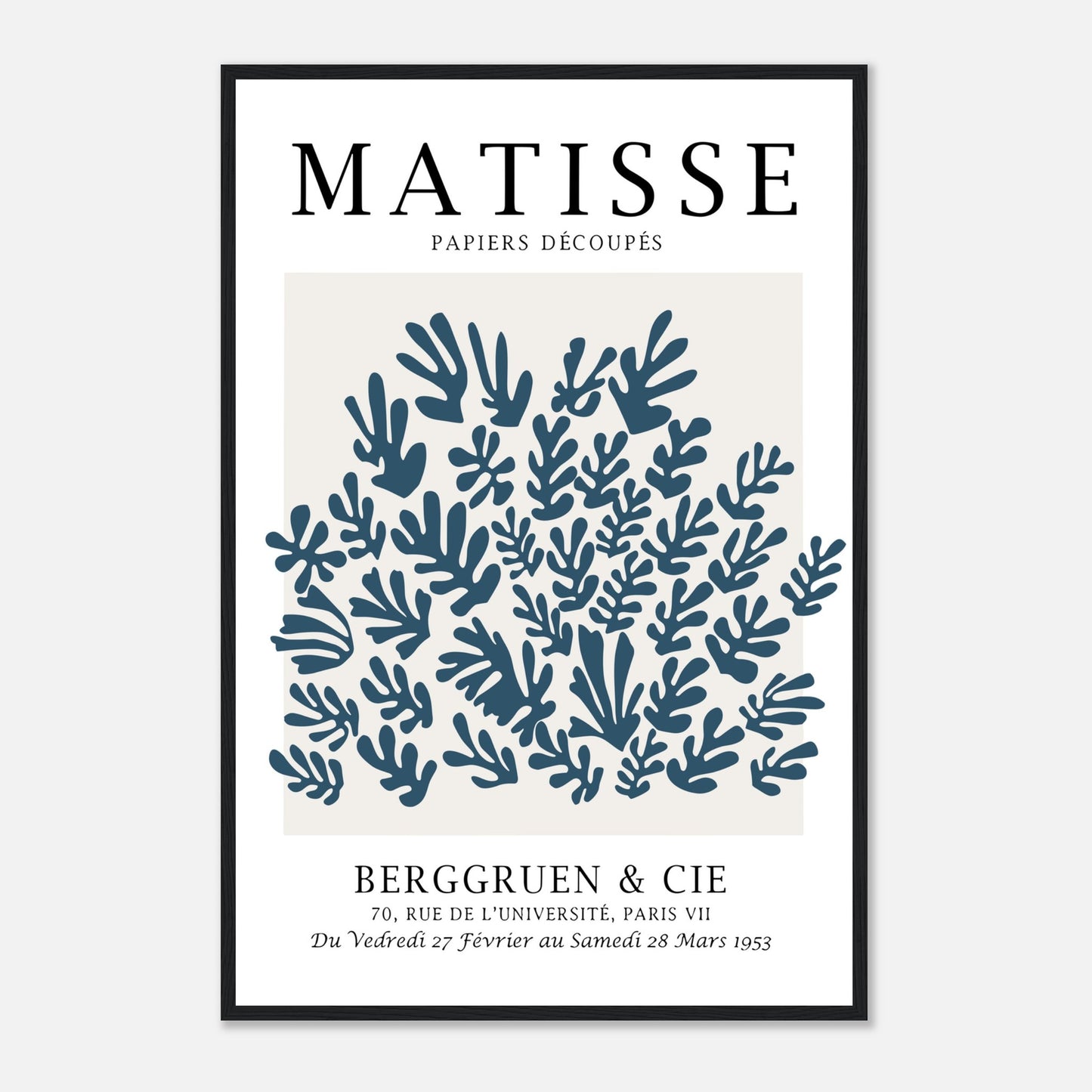 Henri Matisse Papéis Découpés Botanica Natura III