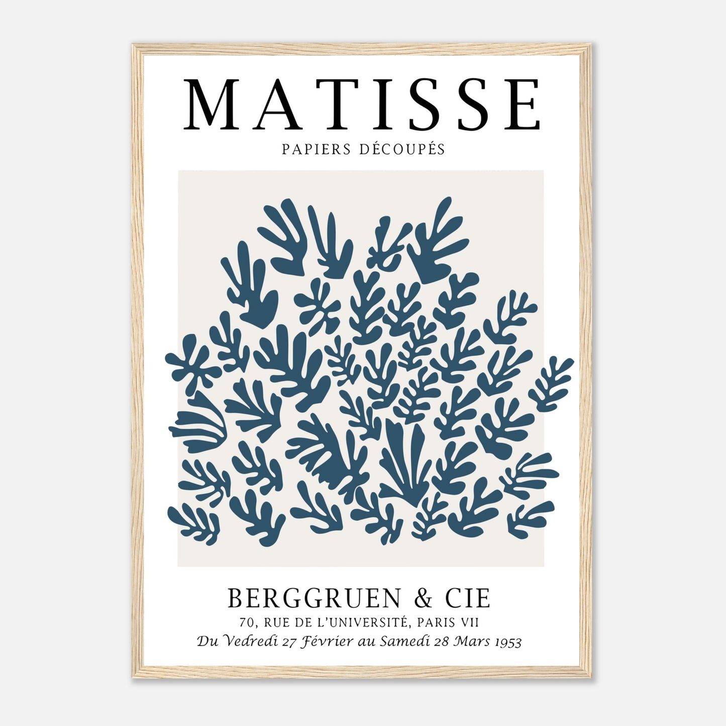 Henri Matisse Papéis Découpés Botanica Natura III