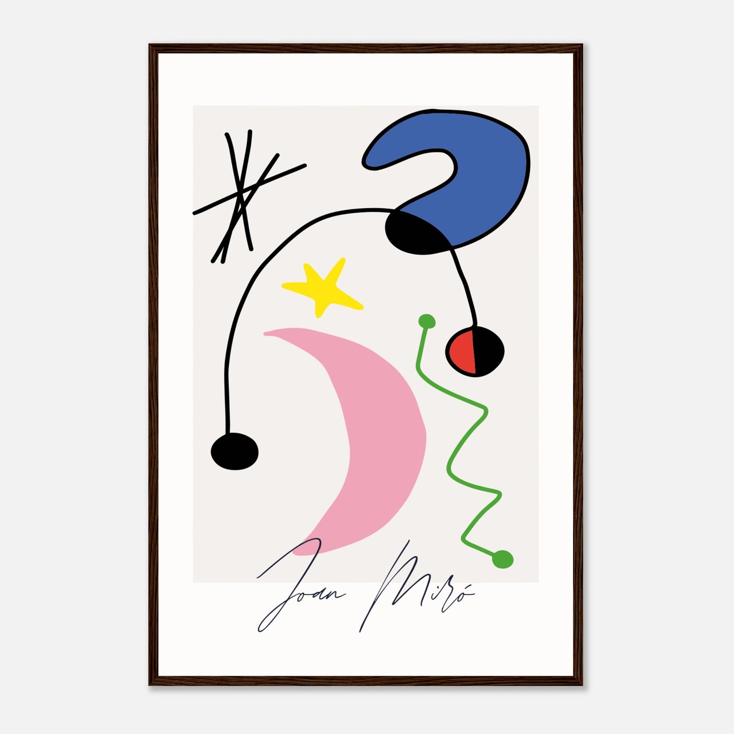 Exposição de Arte Joan Miró Minimalista II