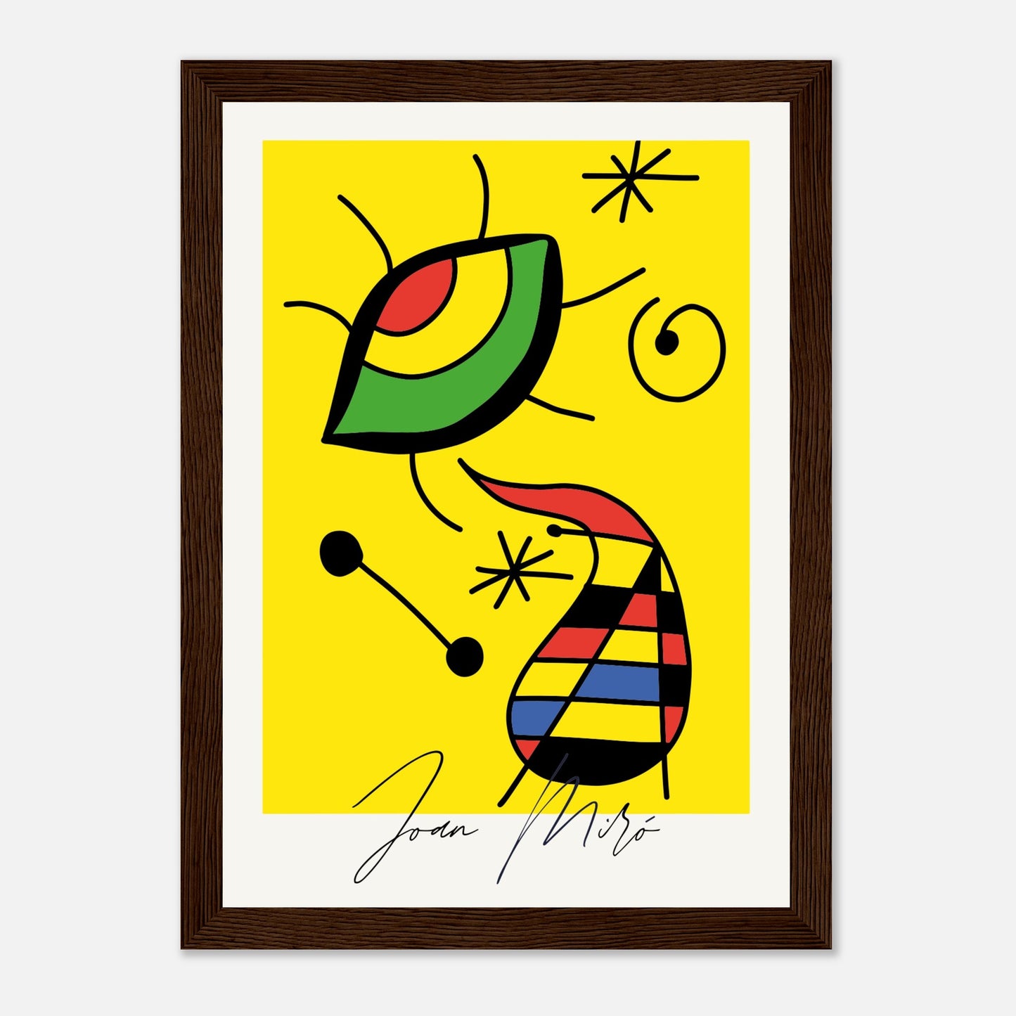 Exposição de Arte Joan Miró Minimalista VII