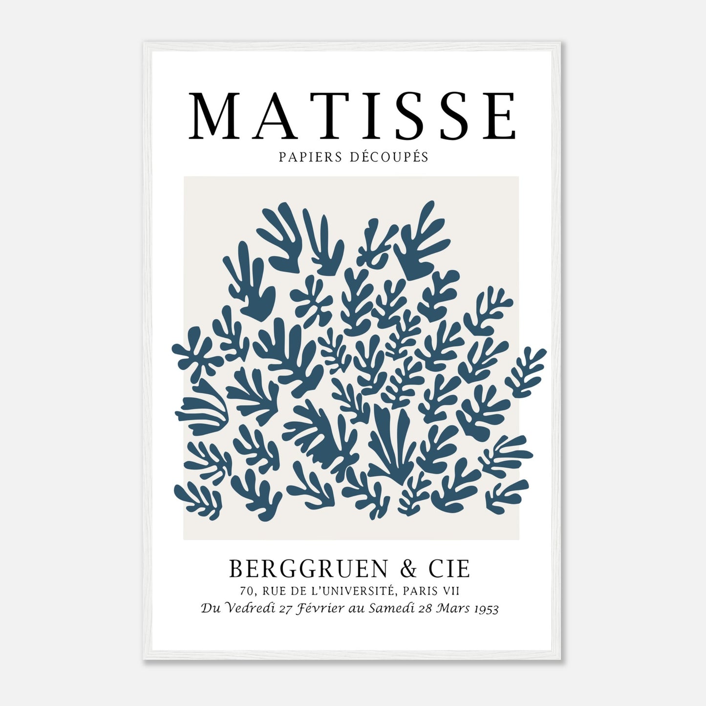 Henri Matisse Papéis Découpés Botanica Natura III