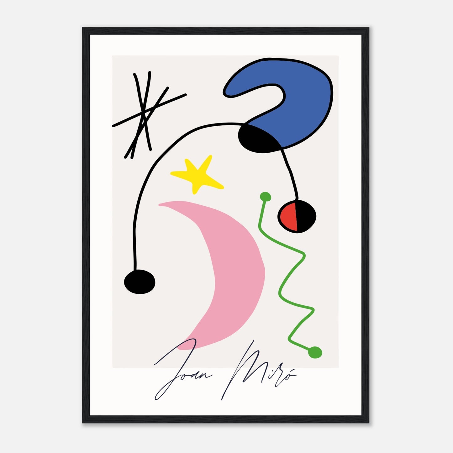 Exposição de Arte Joan Miró Minimalista II
