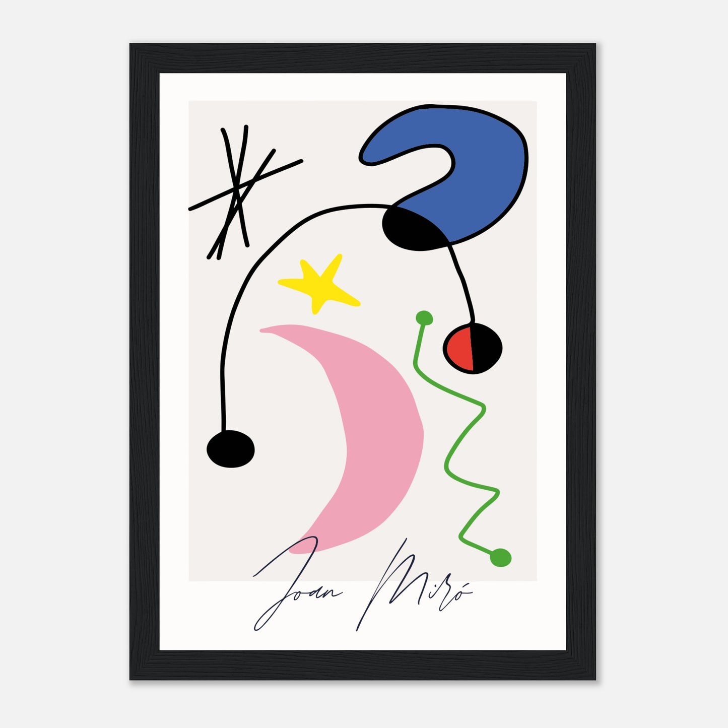 Exposição de Arte Joan Miró Minimalista II
