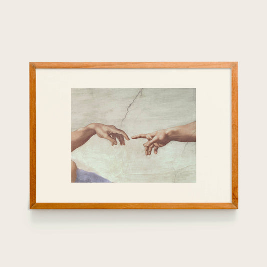 Michelangelo Buonarroti, Hands of God and Adam, 1511
