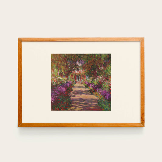 Claude Monet, A Pathway in Monet's Garden, Giverny, 1902