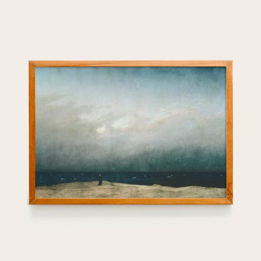 Caspar David Friedrich, Monk by the Sea, 1808