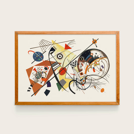 Wassily Kandinsky, Intersecting Lines, 1923