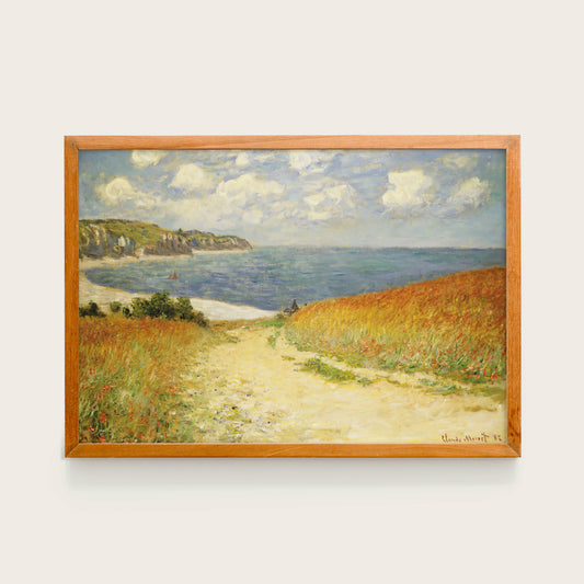 Claude Monet, Path in the Wheat at Pourville, 1882