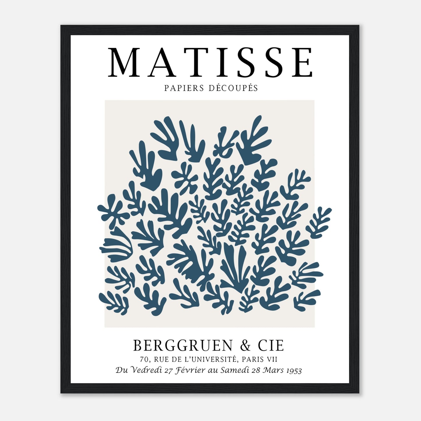 Henri Matisse Papéis Découpés Botanica Natura III