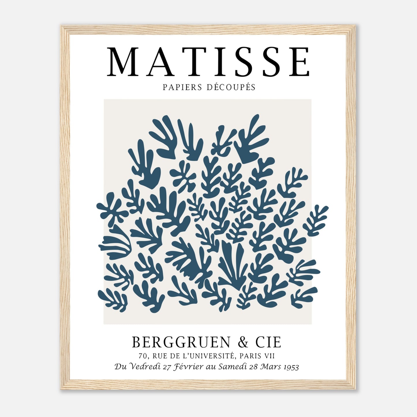 Henri Matisse Papéis Découpés Botanica Natura III