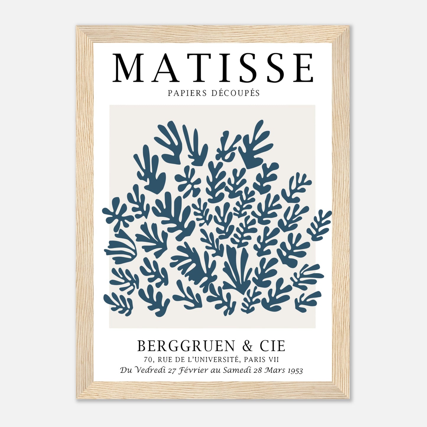 Henri Matisse Papéis Découpés Botanica Natura III