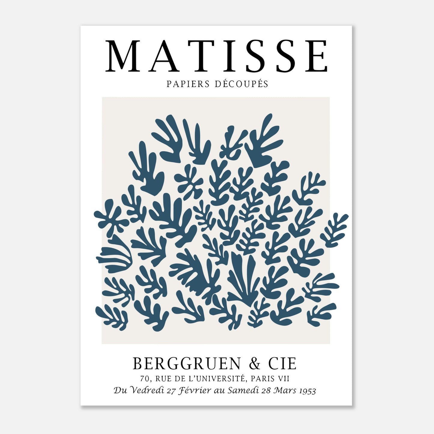 Henri Matisse Papéis Découpés Botanica Natura III