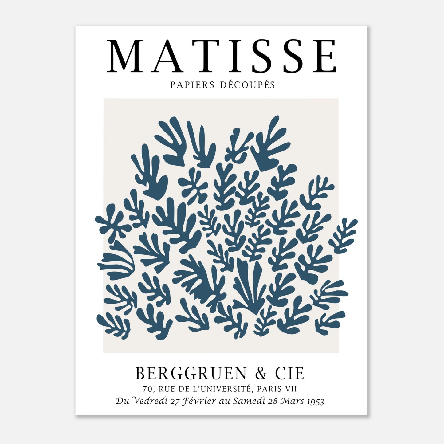 Henri Matisse Papéis Découpés Botanica Natura III