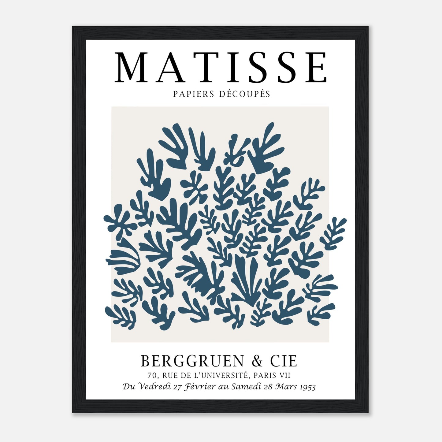 Henri Matisse Papéis Découpés Botanica Natura III