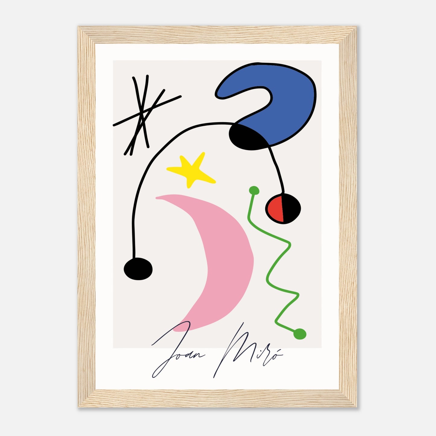 Exposição de Arte Joan Miró Minimalista II