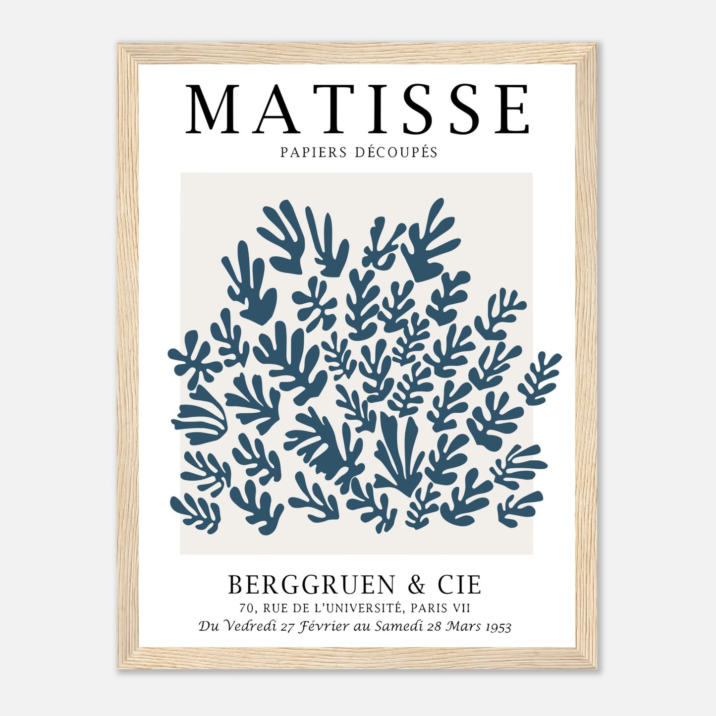 Henri Matisse Papéis Découpés Botanica Natura III