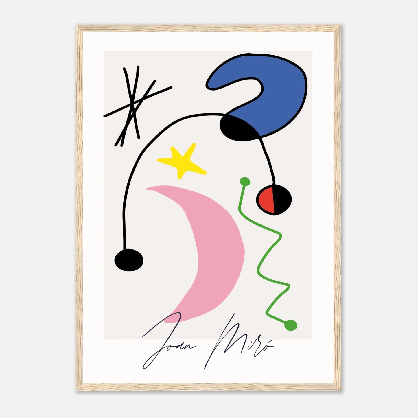 Exposição de Arte Joan Miró Minimalista II