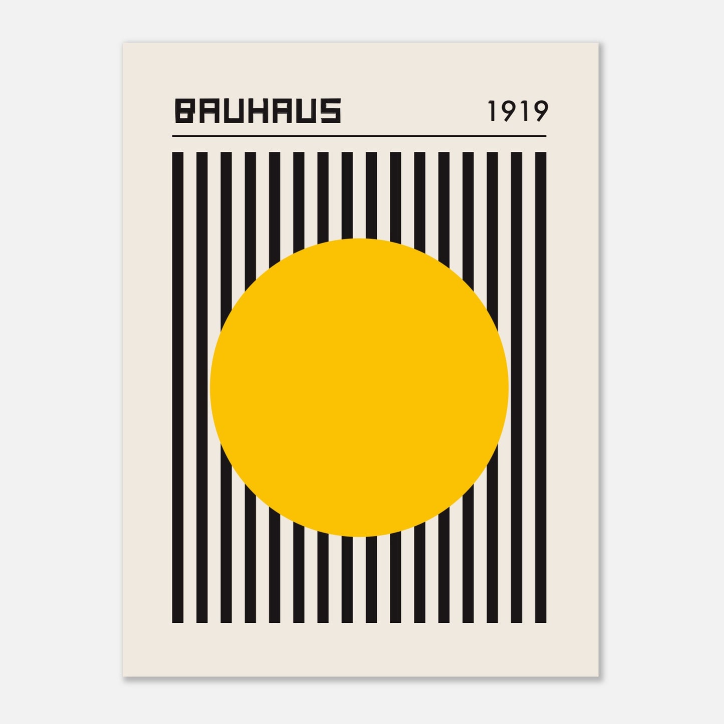 Bauhaus, O nascer do sol, 1919