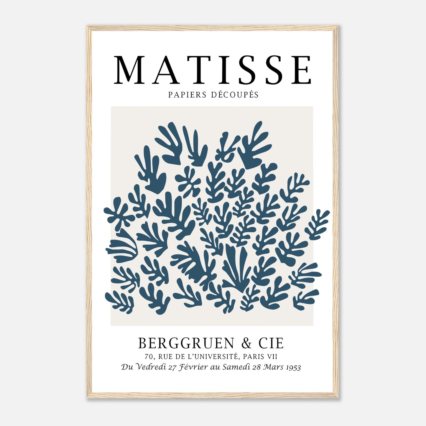 Henri Matisse Papéis Découpés Botanica Natura III