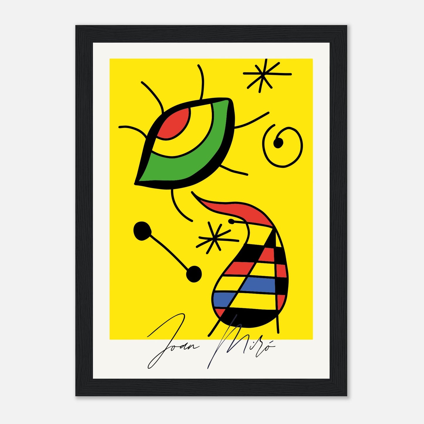 Exposição de Arte Joan Miró Minimalista VII