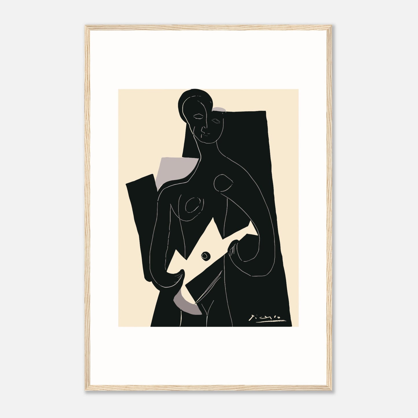 Pablo Picasso Femme a la guitare 1924