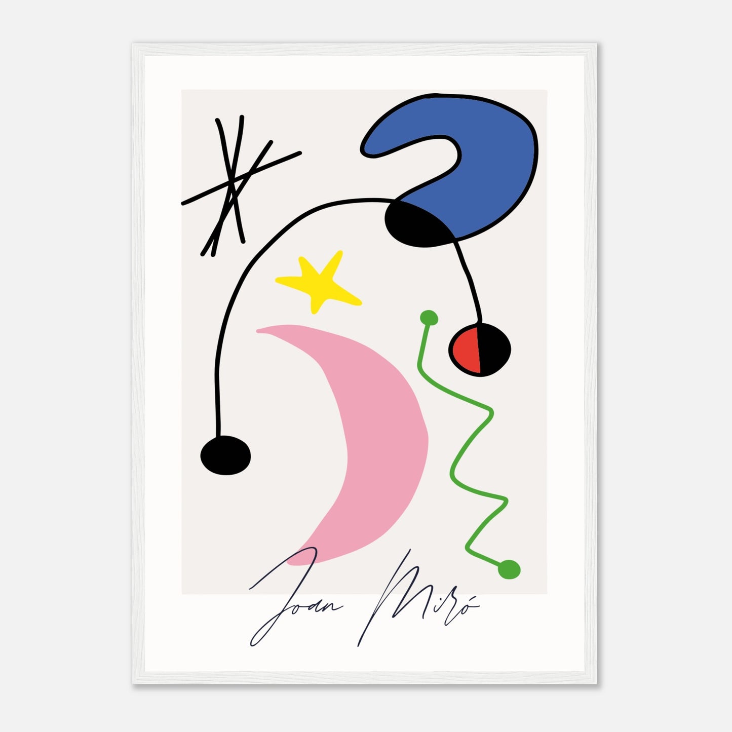 Exposição de Arte Joan Miró Minimalista II