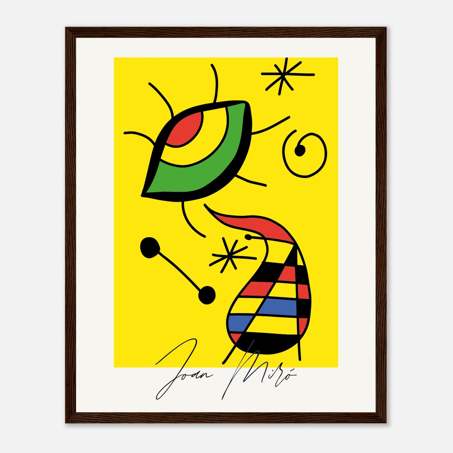 Exposição de Arte Joan Miró Minimalista VII