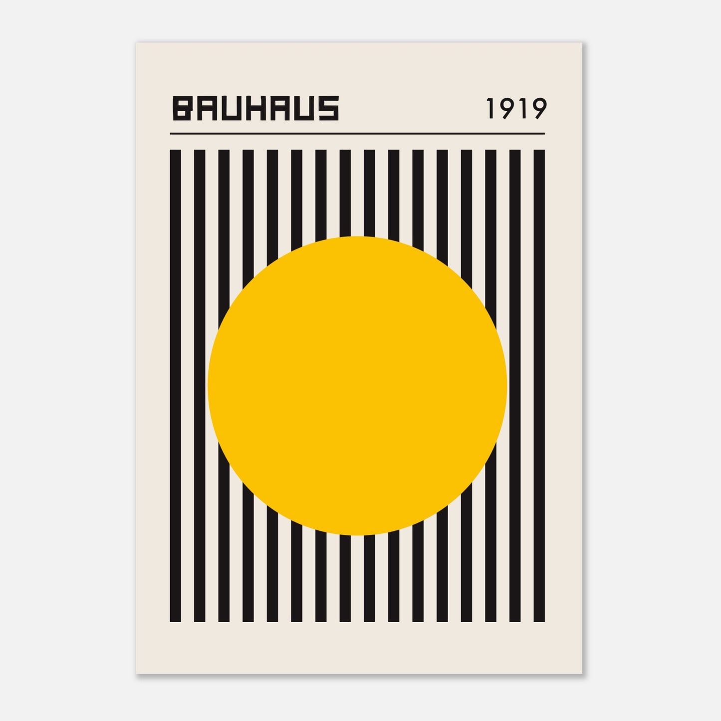 Bauhaus, O nascer do sol, 1919