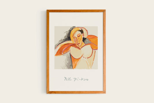 Pablo Picasso Etüde Pour le Nu, 1907-8