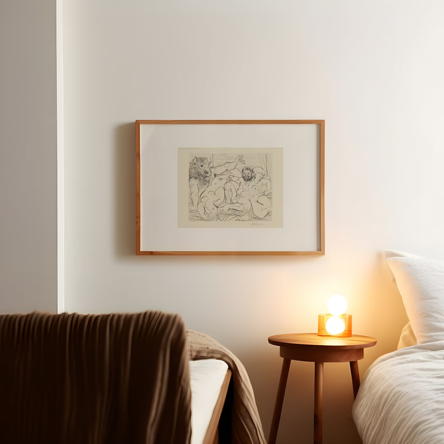 Pablo Picasso, Bacchische Szene mit Minotaurus, 1933