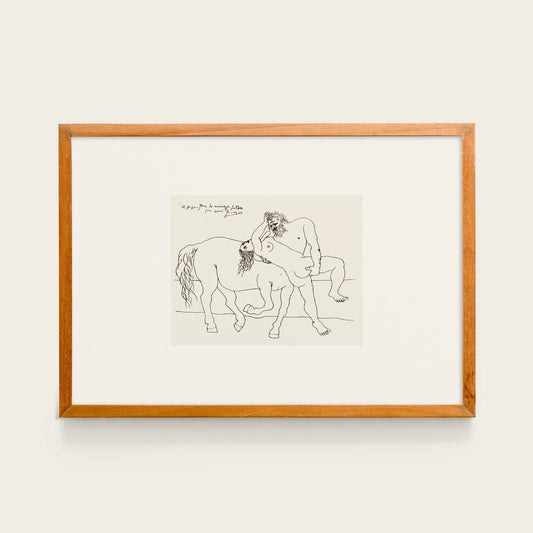 Pablo Picasso, Zentaur und Frau, 1930