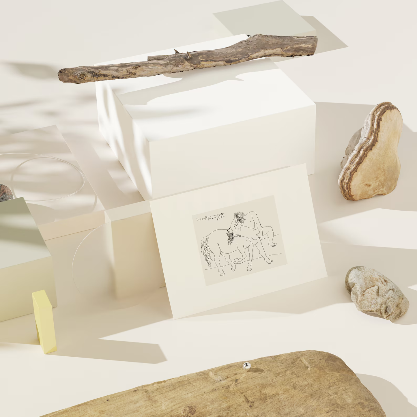 Pablo Picasso, Zentaur und Frau, 1930