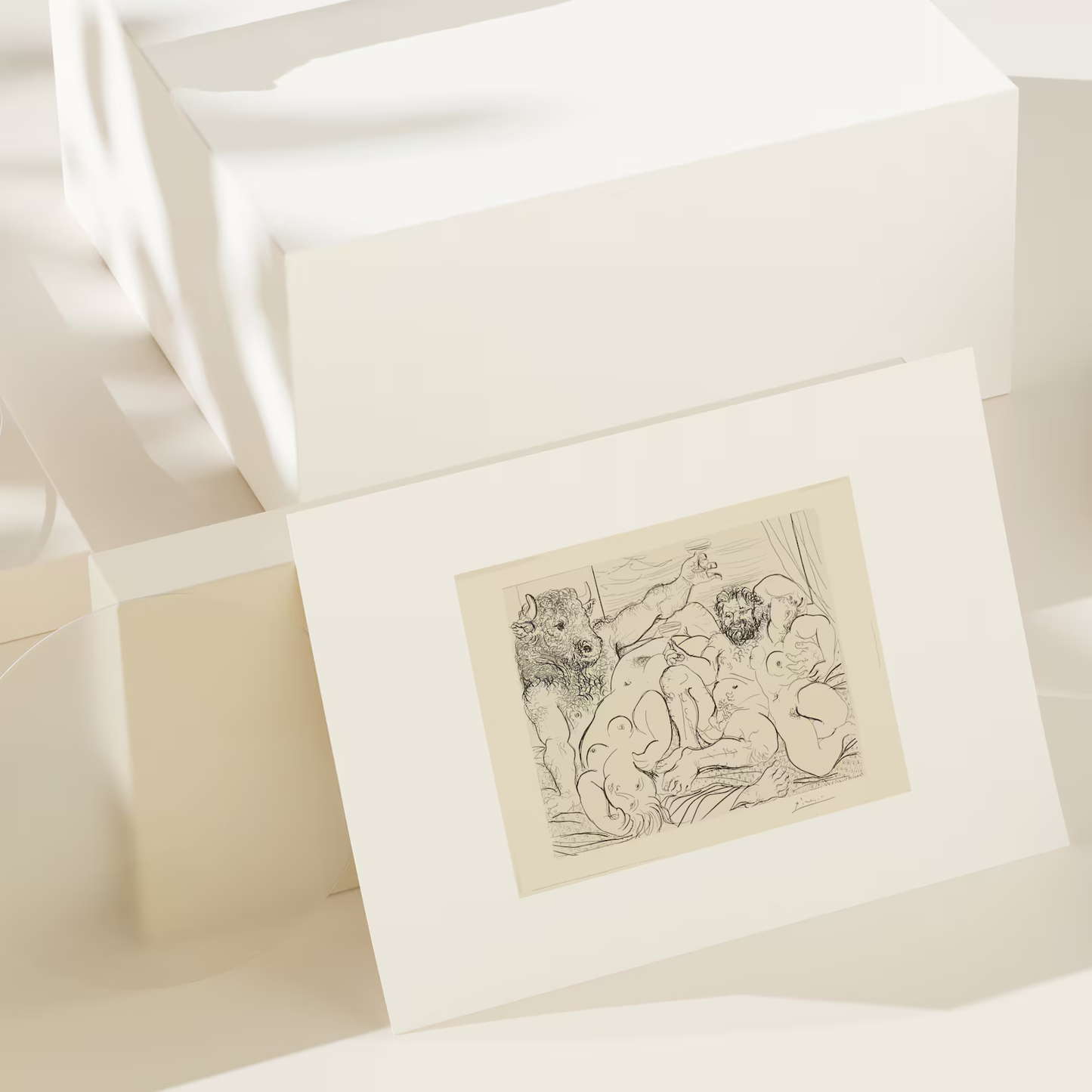 Pablo Picasso, Bacchische Szene mit Minotaurus, 1933