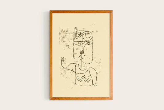 Paul Klee, Portrait mathématique, 1919