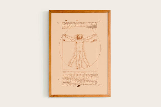Leonardo da Vinci, Vitruvian Man (Vitruve Luc Viatour), 1492