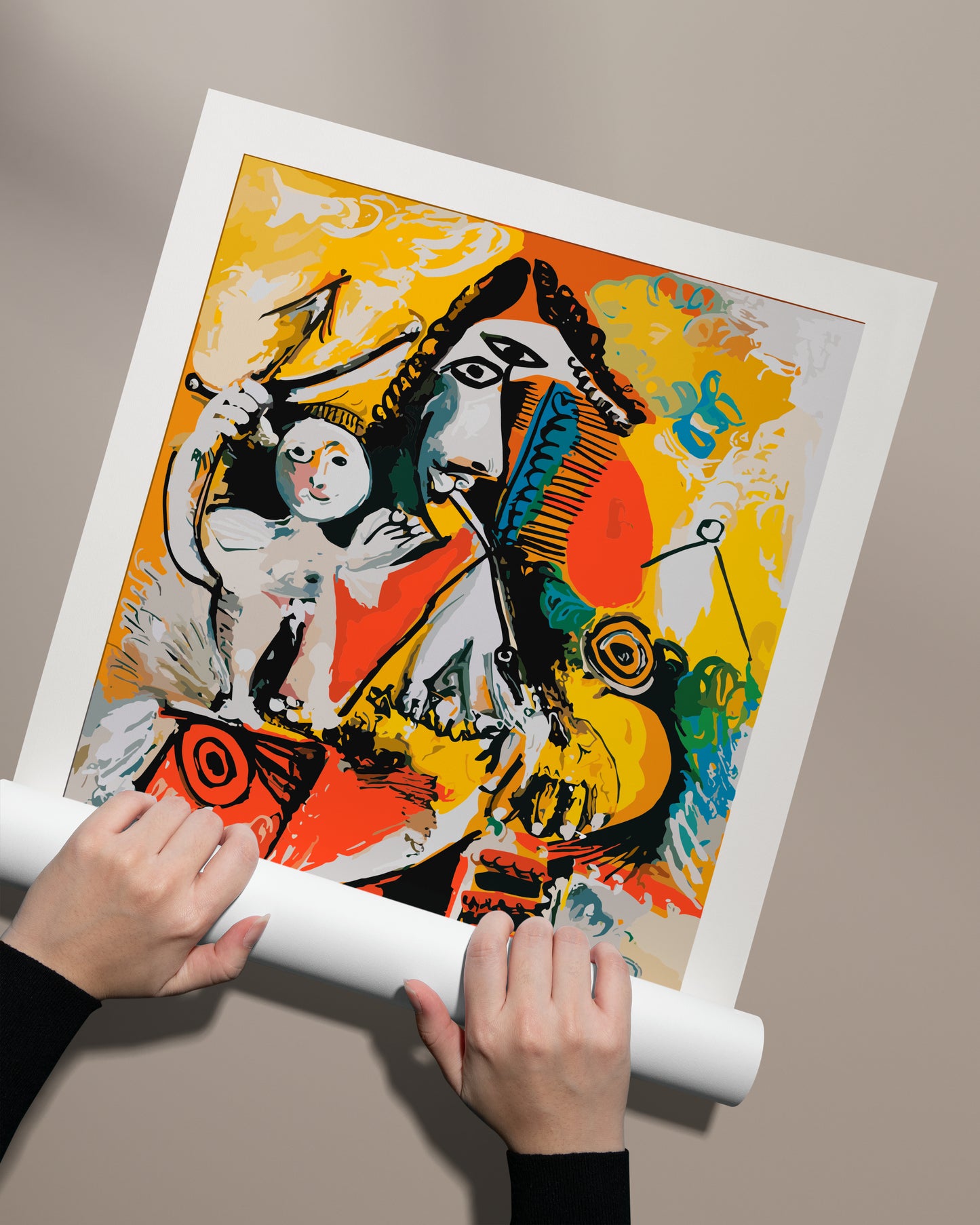 Pablo Picasso Mosqueteiro e Cupido