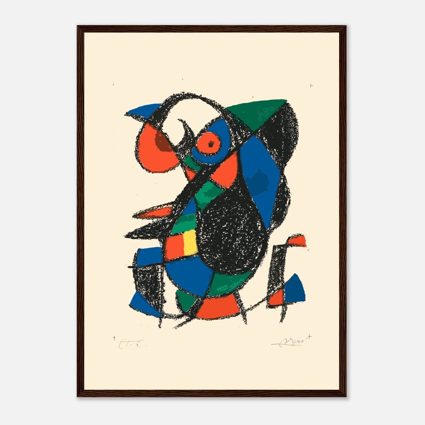 Joan Miró Tafel IX 1975