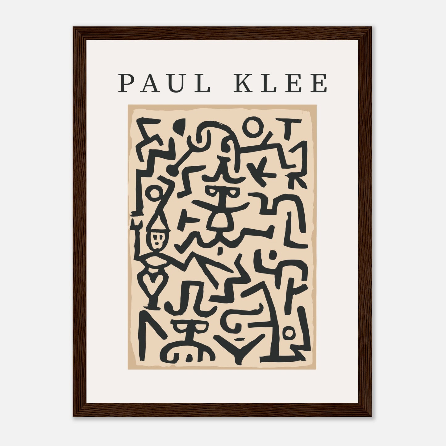 Paul Klee Komiker-Flugblatt 