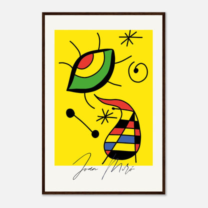 Joan Miró Kunstausstellung Minimalist VII