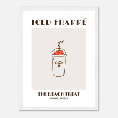 Iced Frappé: Ein Strandkaffee-Genuss