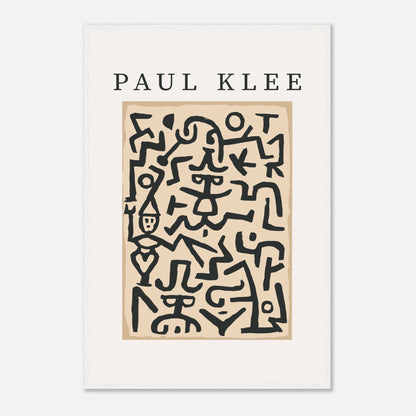 Paul Klee Komiker-Flugblatt 