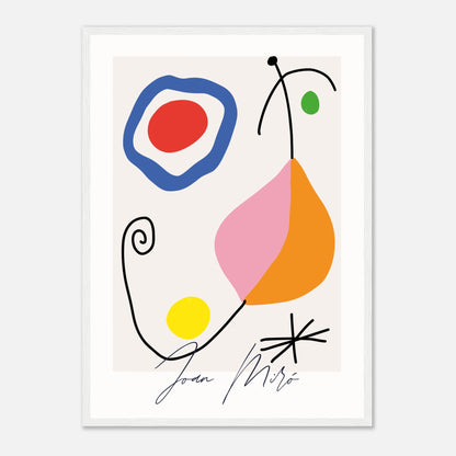 Joan Miró Kunstausstellung Minimalist III