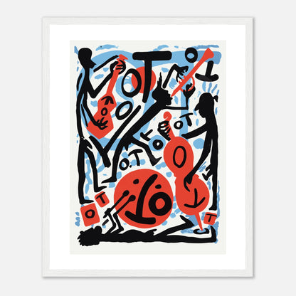 Le Jazz d'AR Penck, 1989